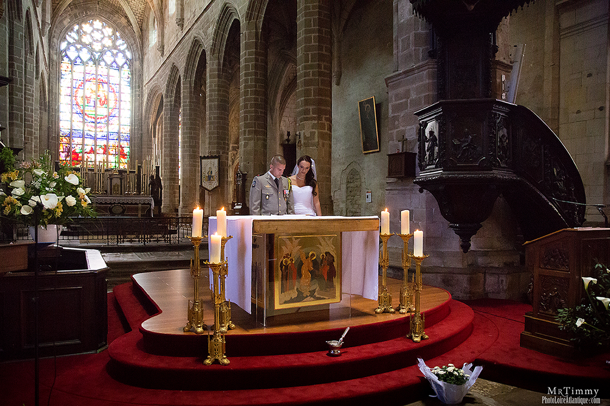 mariage église militaire guérande photographe 2