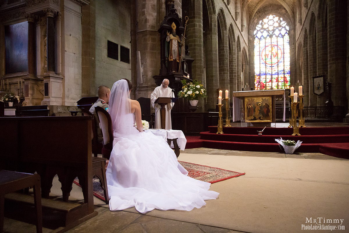 mariage église militaire guérande photographe